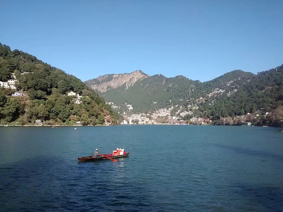 Mall Road, Nainital Lake